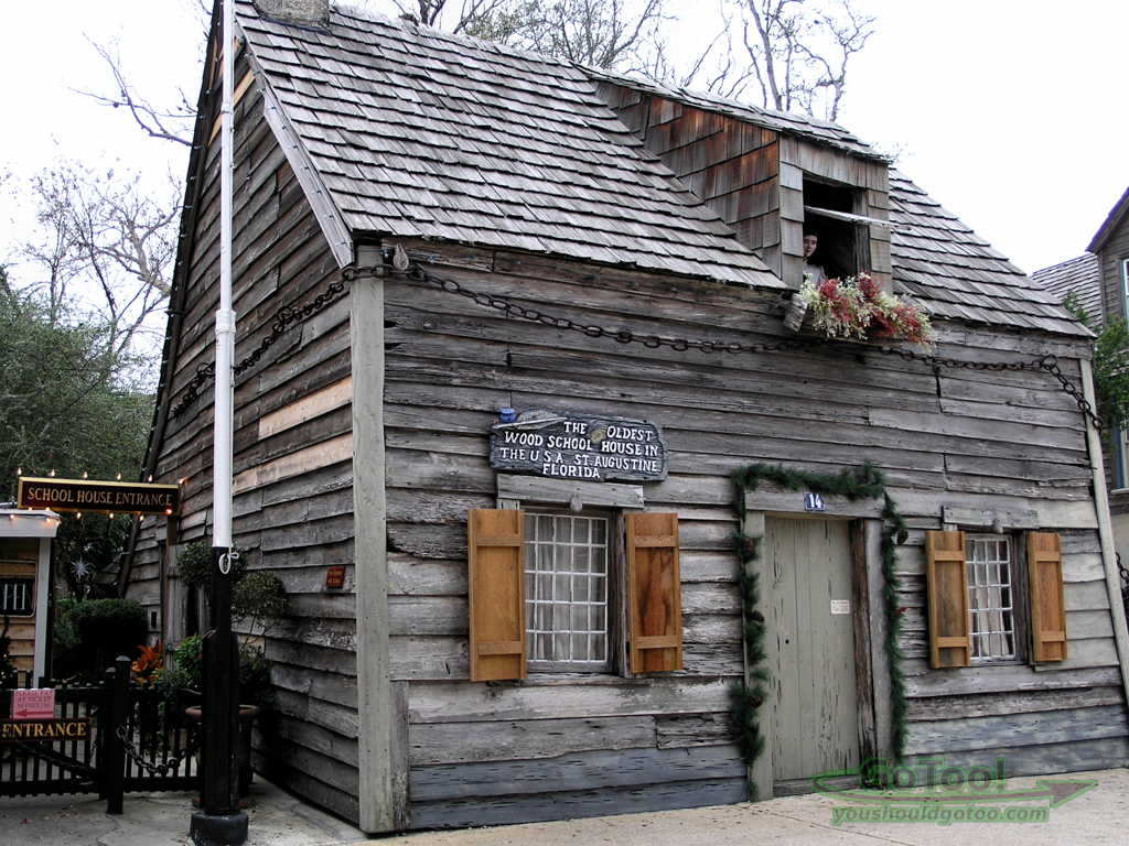 St. Augustine Florida Oldest Wooden Schoolhouse