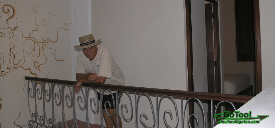 Da House Old San Juan PR Interior Room Balcony