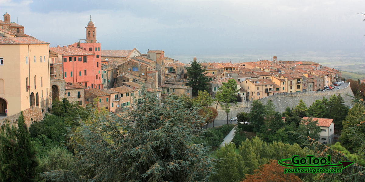 Montepulciano Italy Overlook