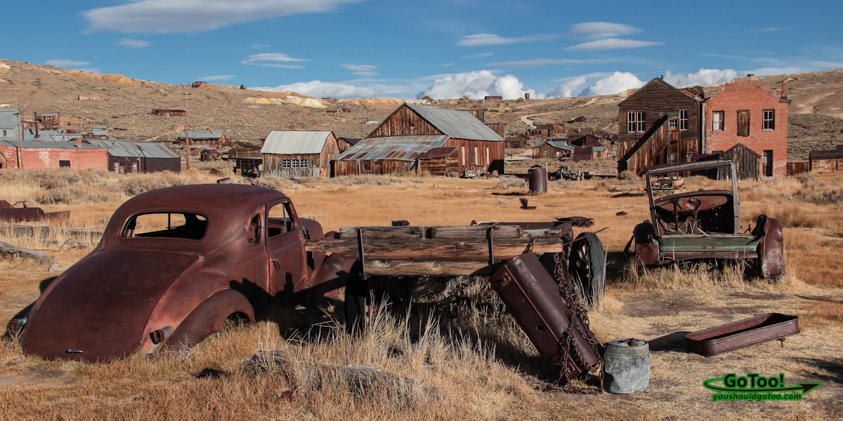 Bodie California Ghost Town • Old Gold Mining Camp